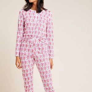 Roberta Roller Rabbit Pajamas Pink Monkeys Small